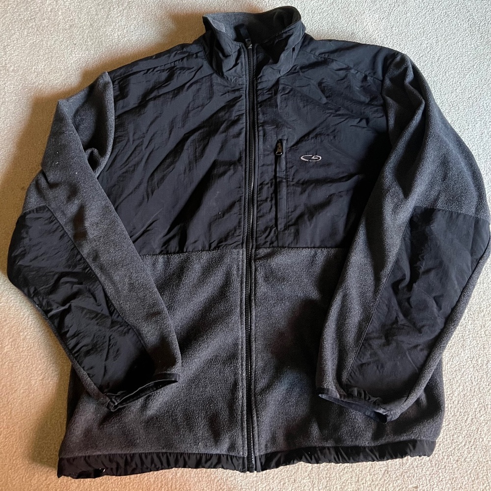 Men's CG by Champion Black and Gray Jacket